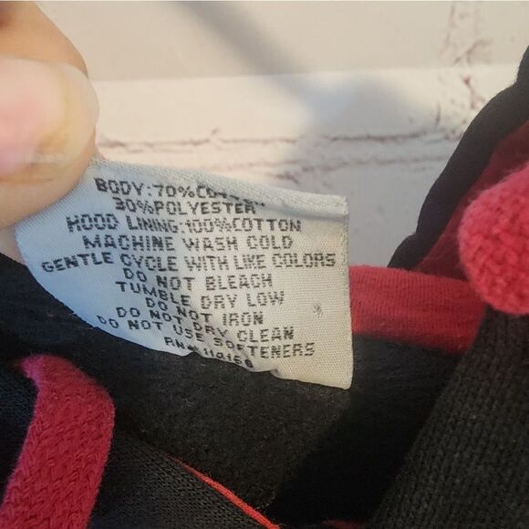 Men's Stadium "Nebraska Cornhuskers" hoodie sweatshirt, size Large - Picture 4 of 5